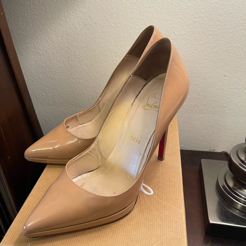 Christian Louboutin pigalle platform pumps size 38